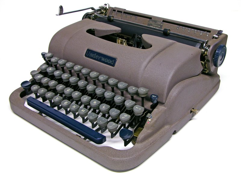 Underwood champion typewriter manual